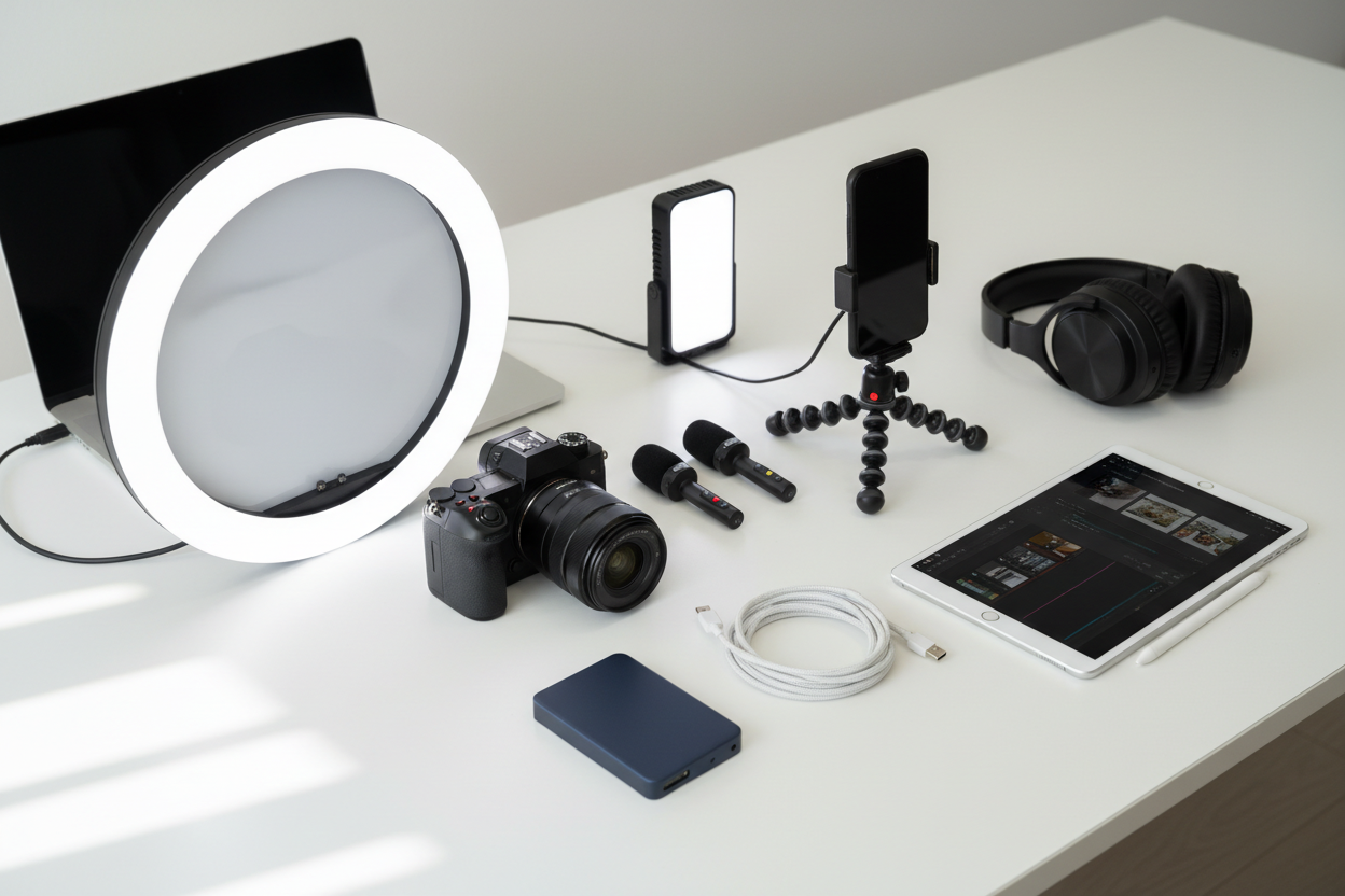 Content Creator Equipment, Cameras, & Accessories