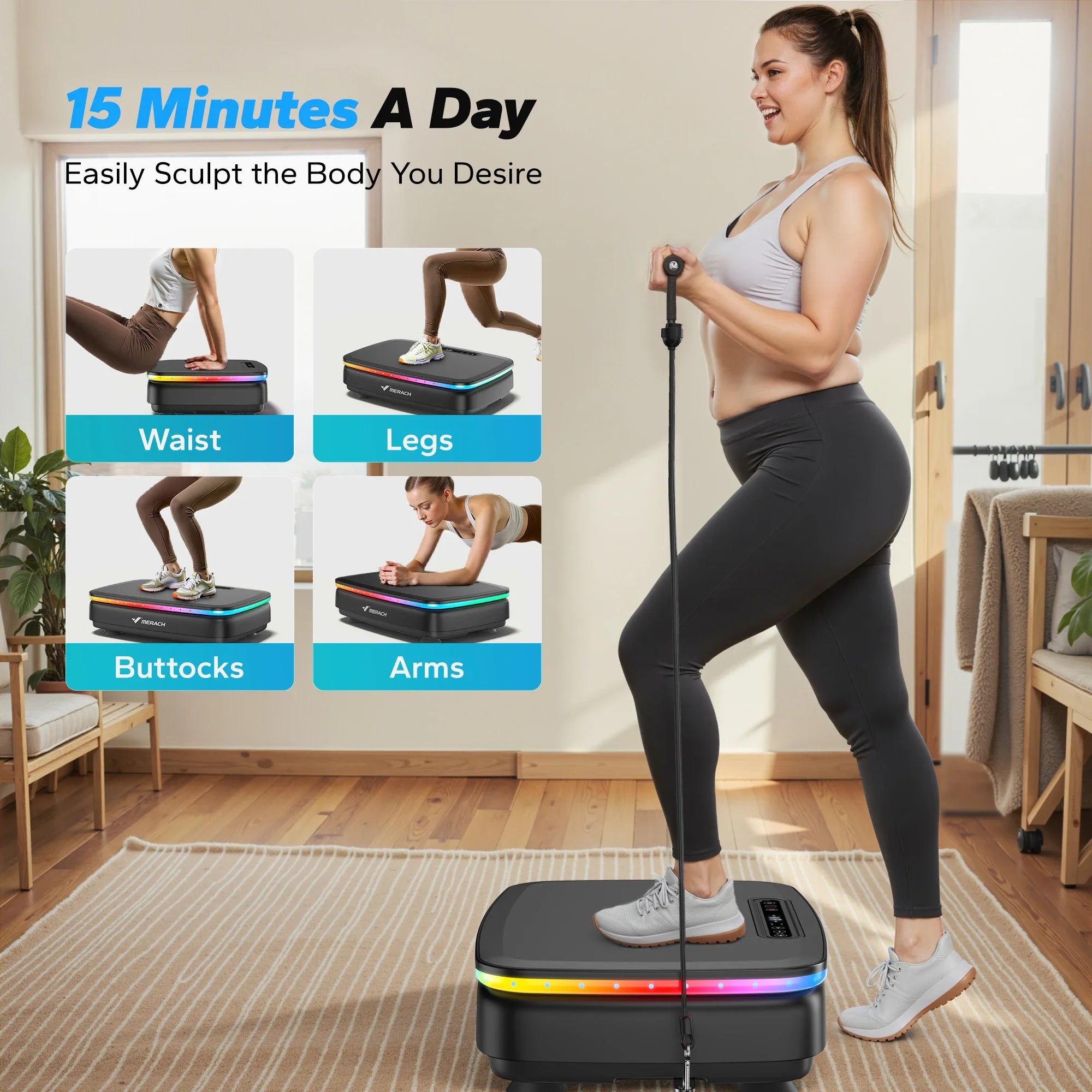Dynamic LED Vibration Plate