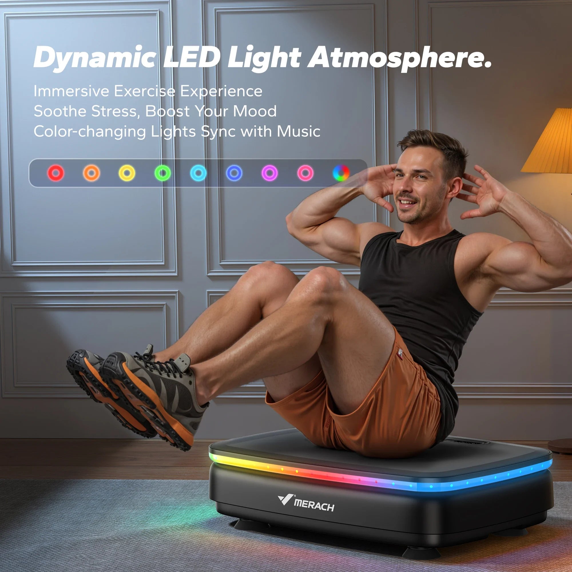 Dynamic LED Vibration Plate