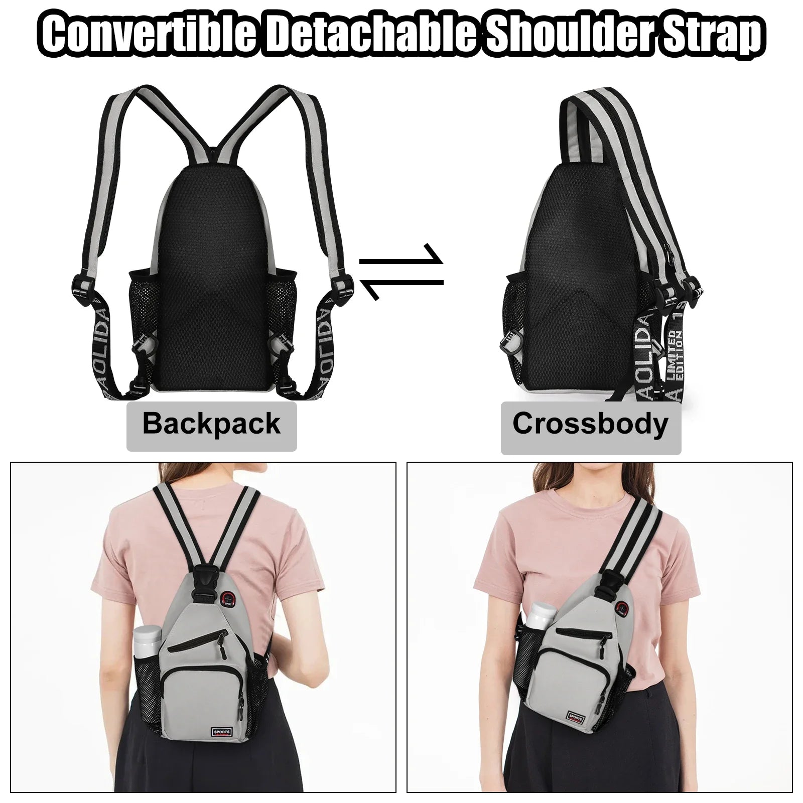 Trendy Crossbody Shoulder Bag