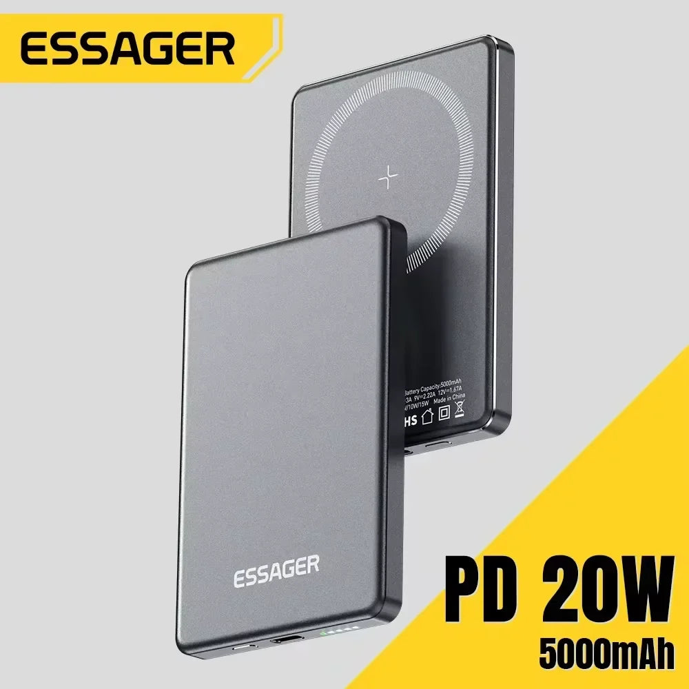 Magnetic Fast-Charge Power Bank