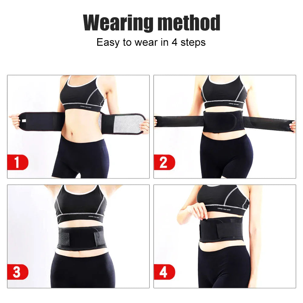 Trim Waist Self-Heating Belt