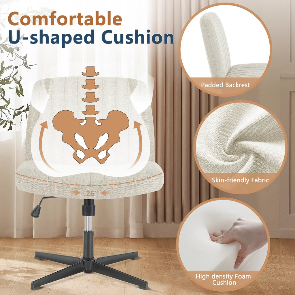 Cozy Cross-Legged Rocking Chair
