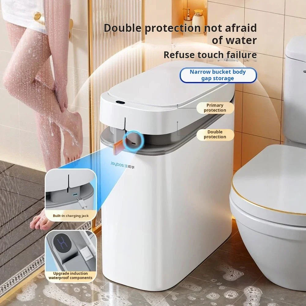 Smart Bathroom Trash Bin