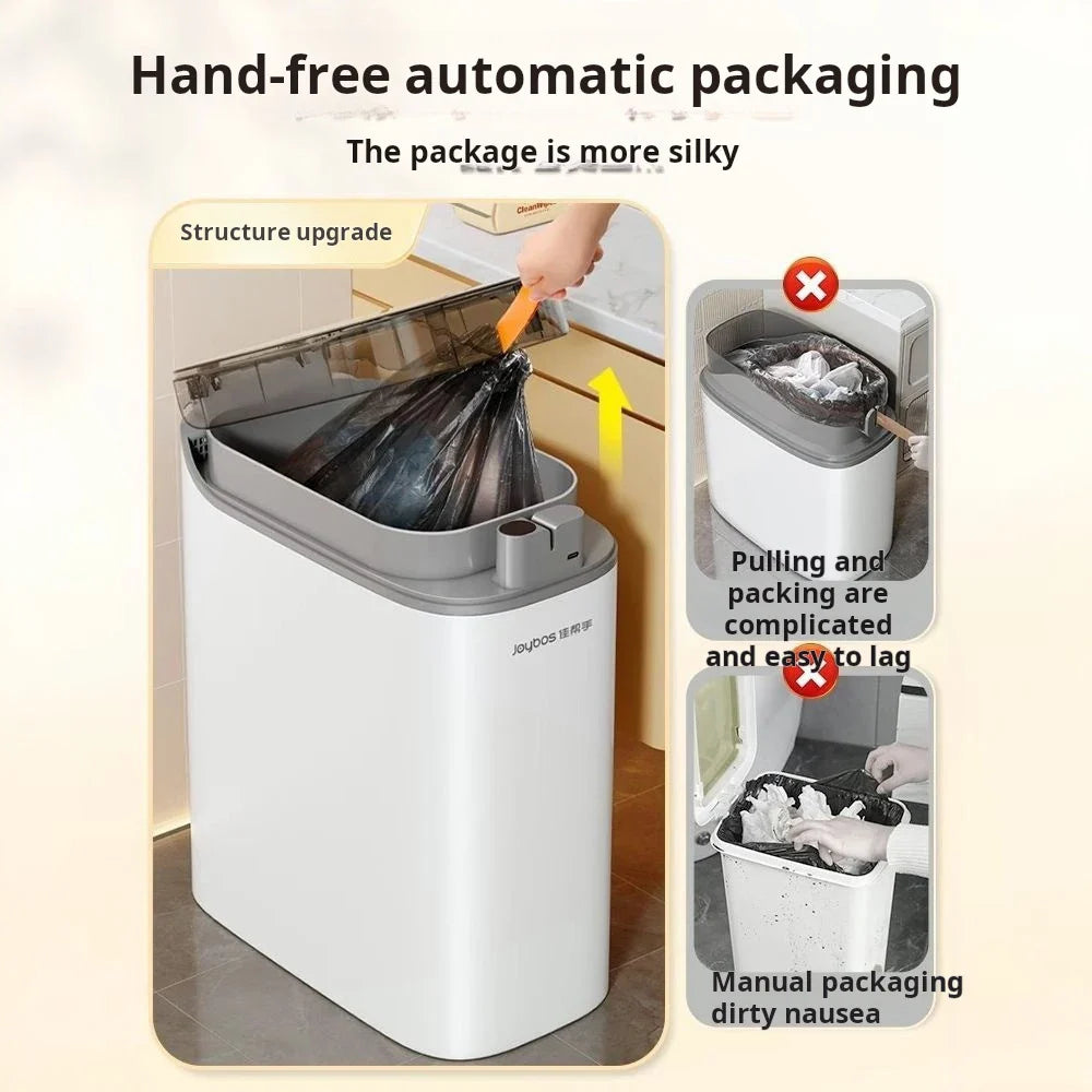 Smart Bathroom Trash Bin